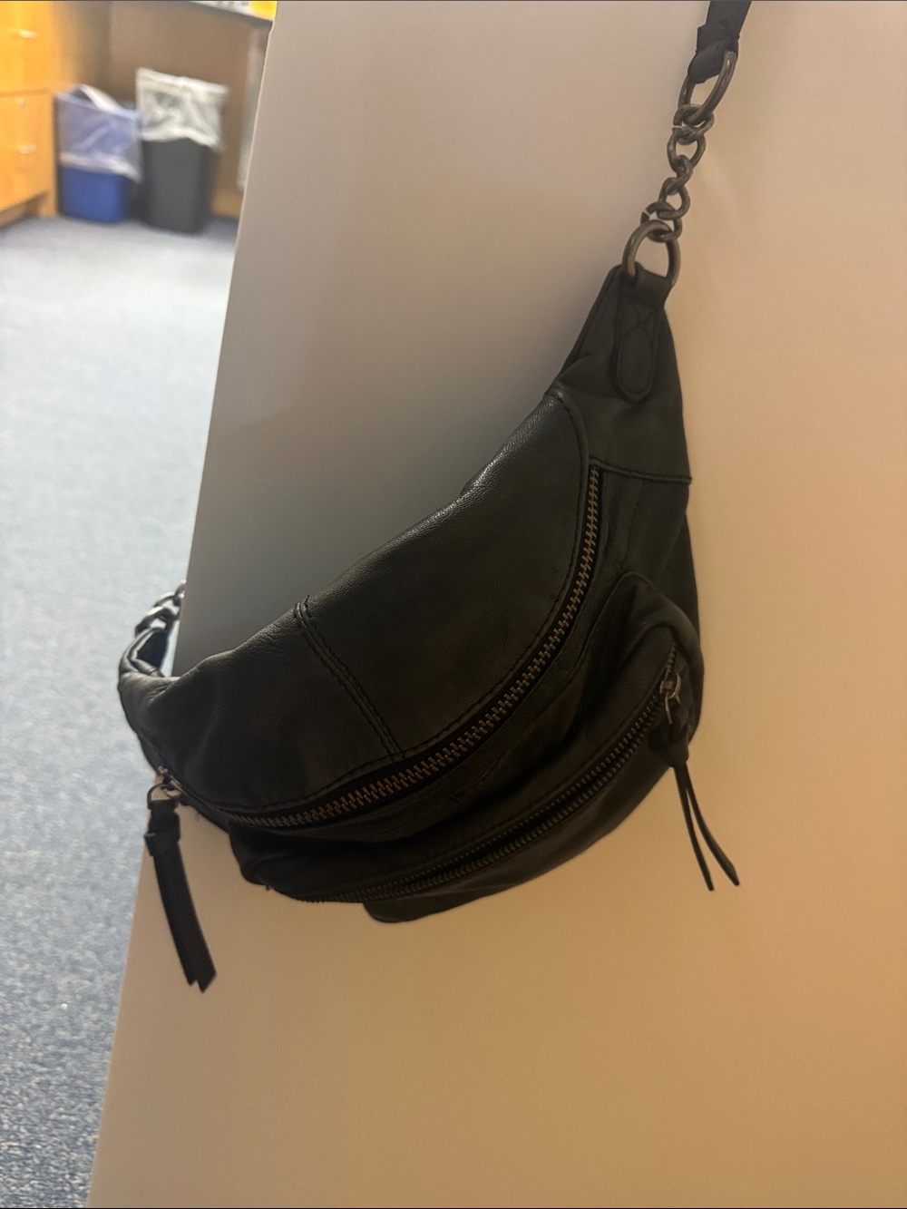 Free People Leather Crossbody Bag